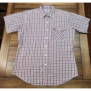 Levi Strauss & Co.SS Plaid Western Shirt Button Down Lg